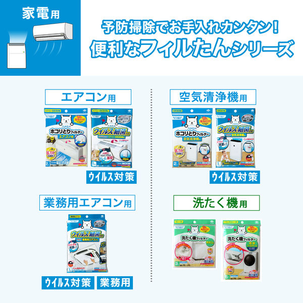 洗たく機フィルター 排水口用 1個（3枚入） 東洋アルミエコー
