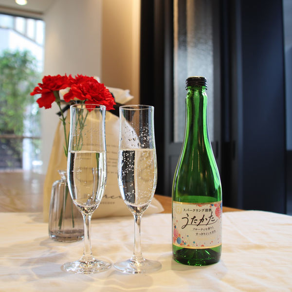 月桂冠 スパークリング清酒 うたかた 300ml 1本 日本酒 - アスクル