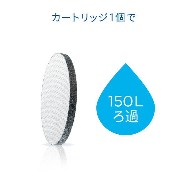 ブリタ(BRITA)ボトル型浄水器 モーヴローズ カートリッジ 2個 ブリタ(BRITA)ボトル型浄水器 モーヴローズ カートリッジ 2個
