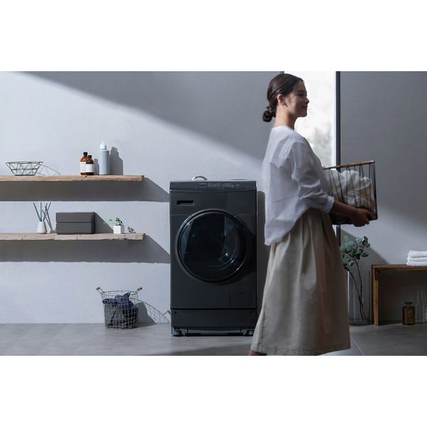 アイリスオーヤマ株式会社 ドラム式洗濯乾燥機 8.0kg/5.0kg ブラック