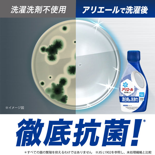 旧品】アリエール ジェル 詰め替え 超特大 900g 1個 洗濯洗剤 P&G