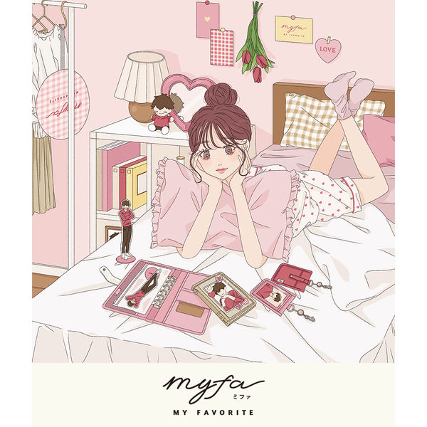 myfa（ミファ）コレクションバインダー チャコールブラック ミニ