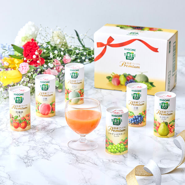 カゴメ野菜生活100国産プレミアム24本入り3箱 楽天市場】カゴメ 野菜生活100 国産プレミアムギフト【お中元