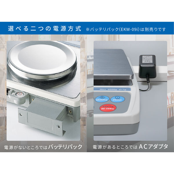 【電子秤】エーアンドディー　EK200i 【動作確認】 電子天秤(充電池仕様) EK-12Kiのレンタルなら｜計測器・測定器の