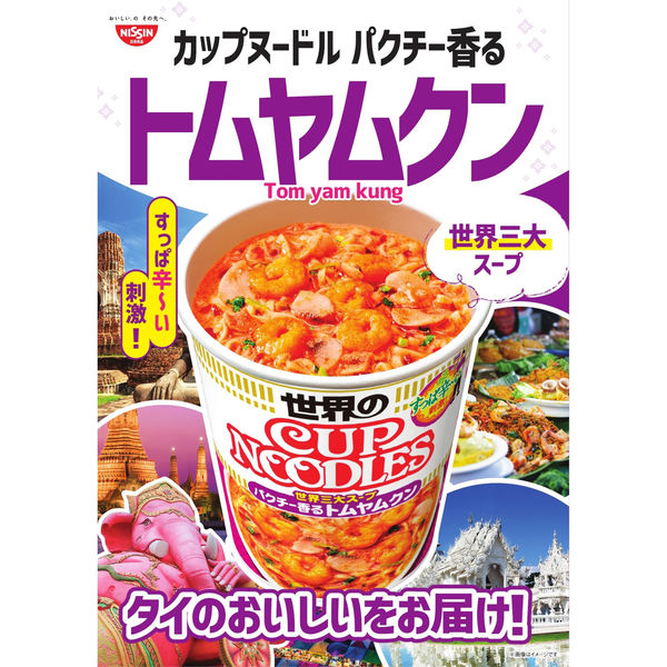 カップ麺 カップヌードル トムヤムクンヌードル 日清食品 　1セット（12食）