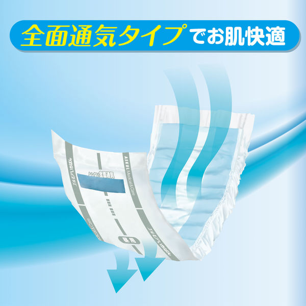 アスクル×エルモアいちばん ズレずに快適尿とりパッド パンツ用 1パック(38枚入) カミ商事 オリジナル