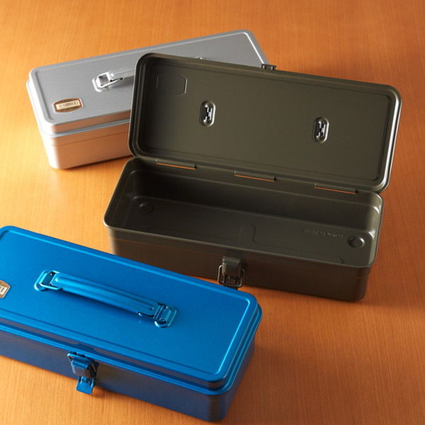 自衛隊納入品　TRUSCO　トラスコ　工具箱　新品 トラスコ中山 TRUSCO トランク型工具箱 333X137X96.5 シルバー T