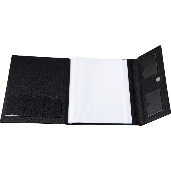 契約書ファイル 合皮製 書類保存ホルダー A4タテ アスクル オリジナル