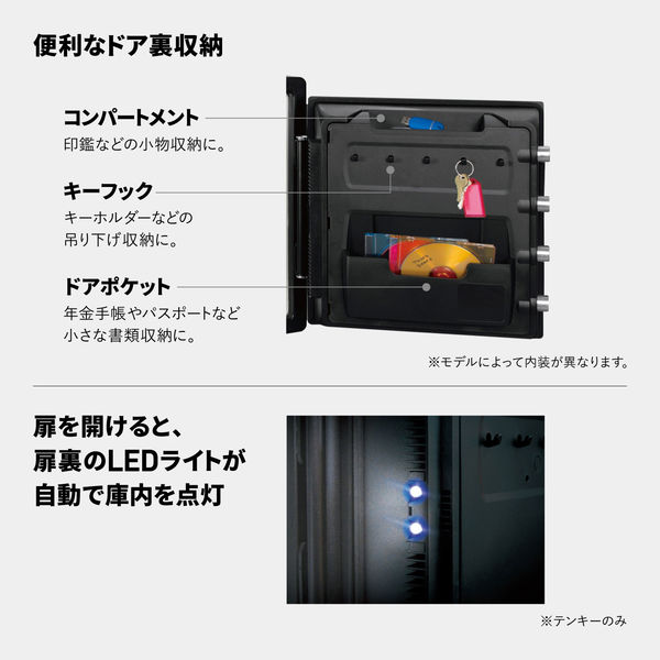 設置込】セントリー ビッグボルト テンキー式耐火・耐水金庫 1時間耐火