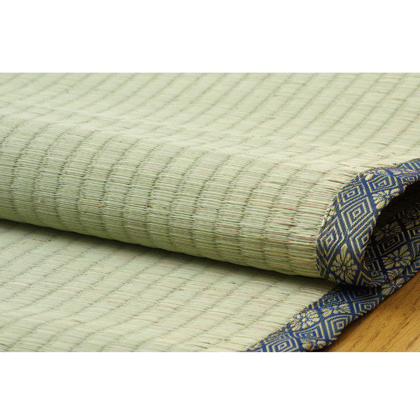 イケヒコ 純国産 い草 上敷き カーペット 糸引織 『湯沢』 江戸間3畳