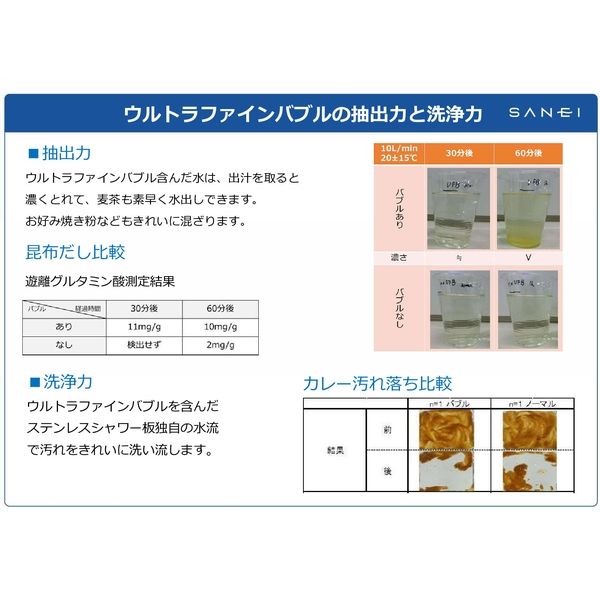 SANEI サーモ混合栓（浄水ファインバブル付） SK18CS76-13 1個（直送品