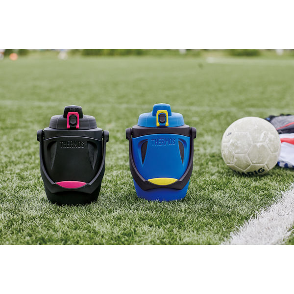 サーモス スポーツジャグ 1.9L ブルーイエロー FPH-1900 BLY 水筒 サーモス Thermos スポーツジャグ FPH-1900 1.9L  大容量（ 保冷 スポーツドリンク対応 スポーツボトル 直飲み 軽量 スポーツドリンク アウトドア スポーツ 部活 ）【ブルーイエロー】:リビングート  JRE ... サーモス スポーツジャグ 1.9L ブルーイエロー FPH-1900 BLY