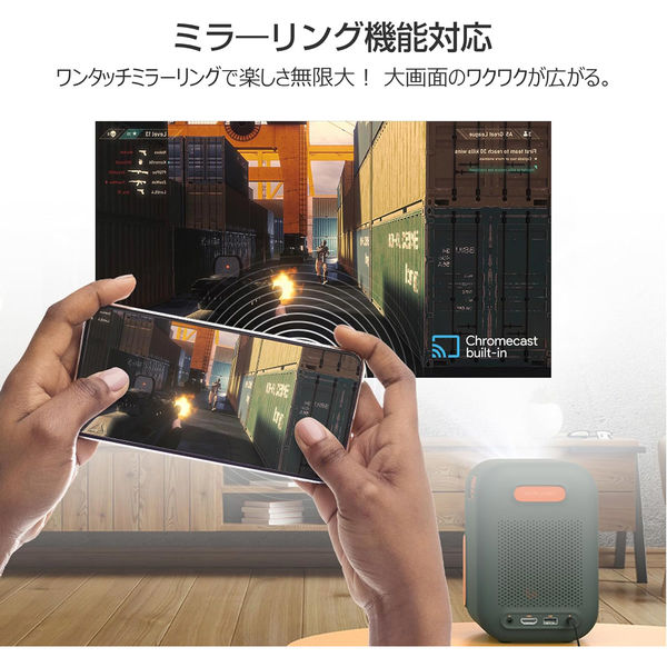 WIS ASTON スマートプロジェクター P200XG 1台（直送品） - アスクル