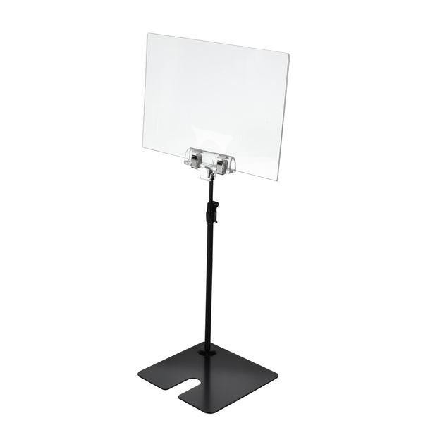 KMA POPスタンドクリップ H200 黒 K-PT1070-10 1セット（10本入