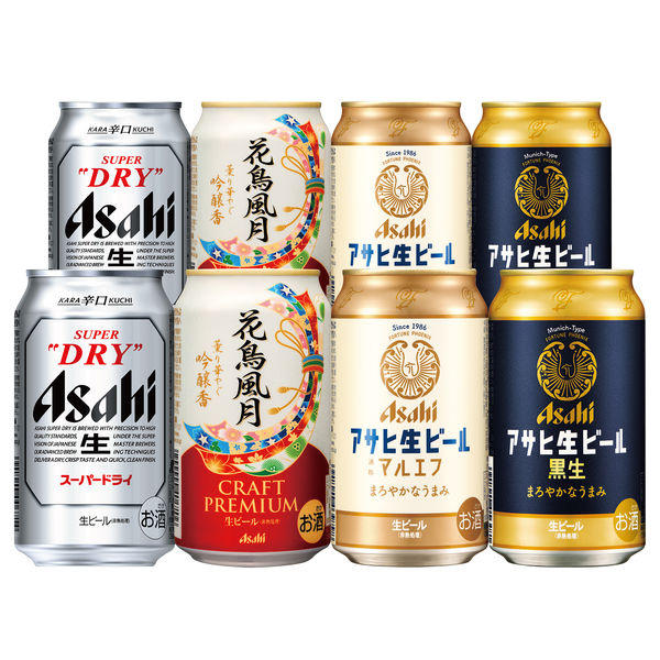 アサヒスーパードライ350ml 8本 - 酒