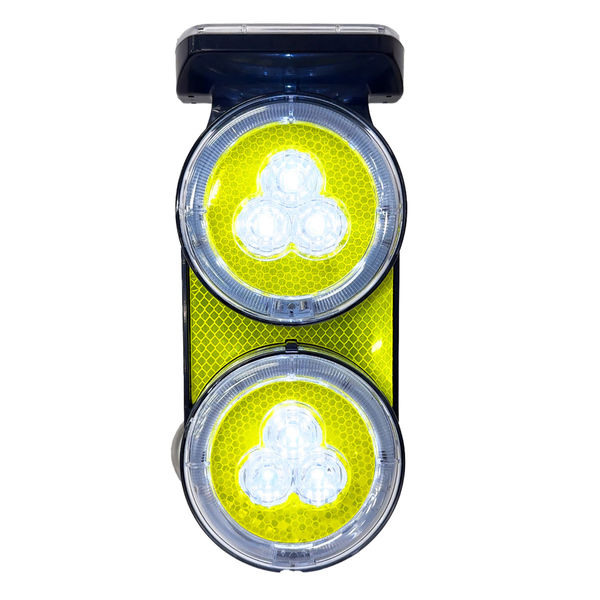 アスコ GPSハイブリッドソーラーライト（白） SWL10C-GPS(W) 1台