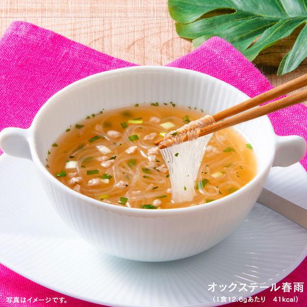 スープはるさめセット♡クノールスープパスタセット♡なめこ味噌汁