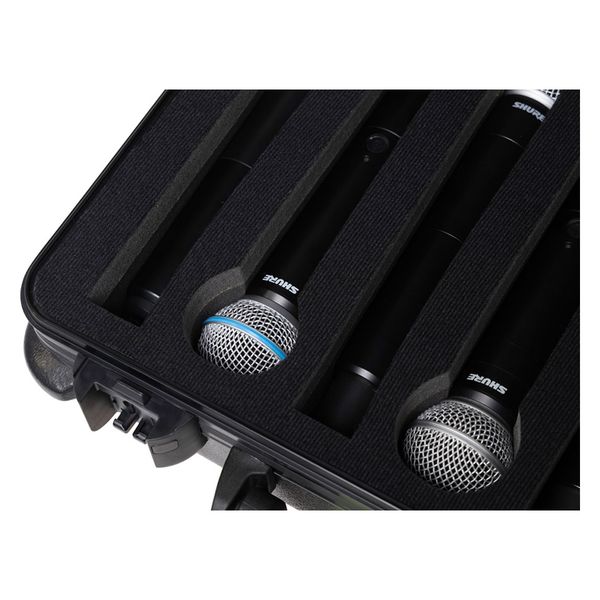 SHURE BY GATOR SH-MICCASEW06 (ハンドワイヤレスマイク6本、ボックス 