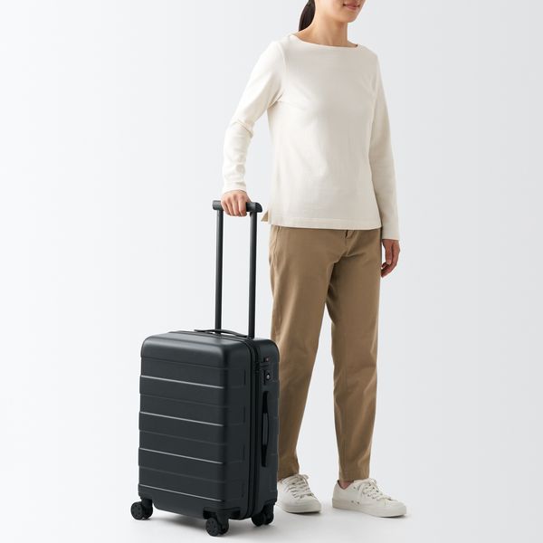 無印良品 キャリーケース キャリーバッグ 36l 黒 - 旅行用バッグ