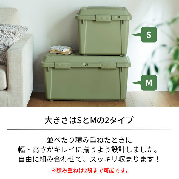 天馬 #樹脂と暮らすーR トランクボックスM 110013946 1個 - アスクル