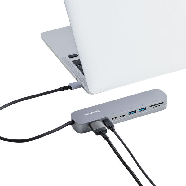 ドッキングステーション USB Type-C接続 HDMI USB-A SDカードスロット