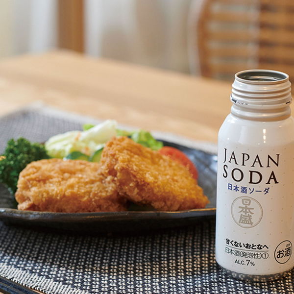 日本盛 JAPAN SODA ボトル缶 180ml 3本 - アスクル