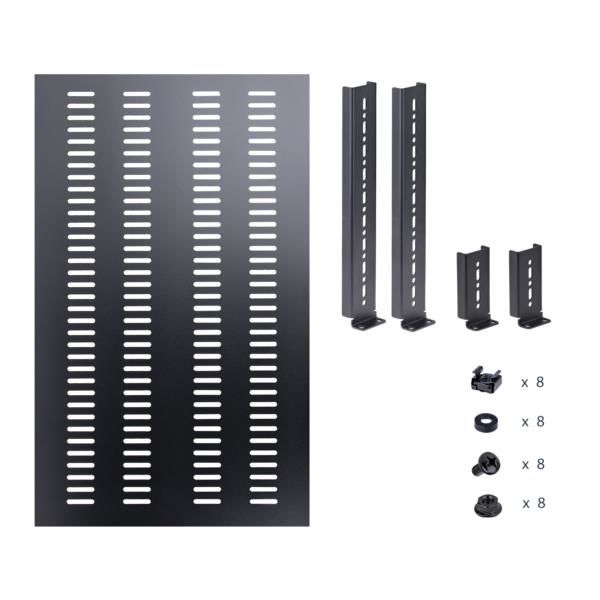 サーバーラック棚板 1U スリット付 奥行き700mm ADJSHELFHDV2 1