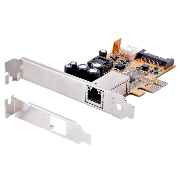 LANカード PCIe x1 1ポート 2.5G PoE ST1000PEXPSE Startech.com（直送