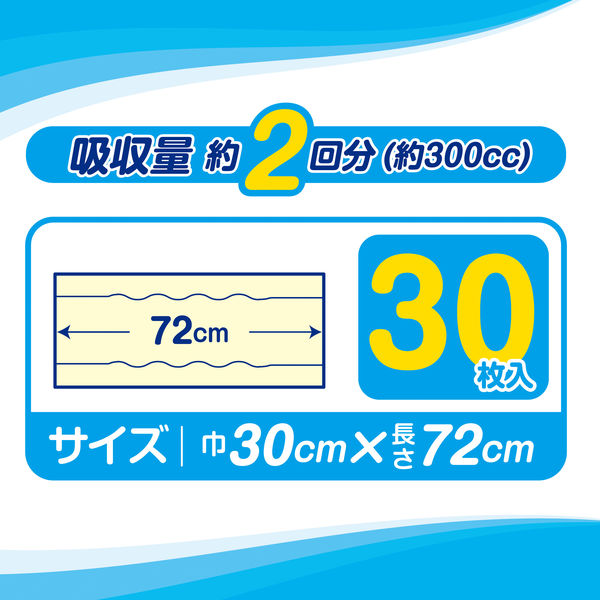 エルモアいちばん フラットタイプ３０枚6袋×２箱（計12袋） エルモア】いちばんフラットタイプ（30枚入り） - 大人用・介護