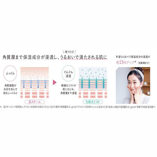 パナソニック フェイススチーマー ナノケア 温冷・化粧水ミストタイプ EH-SA0B-N ゴールド調 化粧水ミスト搭載　美顔器