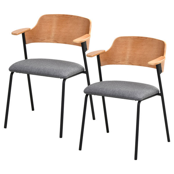 B.B FURNISHING B.Bファニシング ダイニングチェア RW499 B.Bファニシング お掃除ロボット対応 ダイニングチェア 2脚
