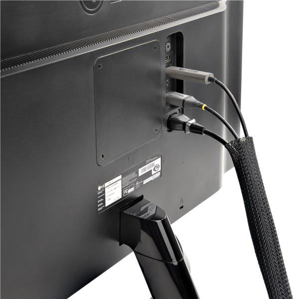 Startech.com ケーブル収納カバー/3m/メッシュ素材/DYI切断可能