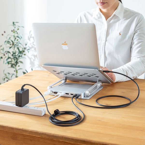 USB Type-C スタンド ドッキングステーション ドッキングステーション（タイプCハブ・USBハブ・Type-C