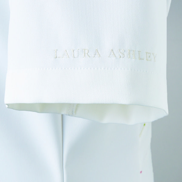 住商モンブラン ナースジャケット ラベンダー×アメリブルー LL LW601