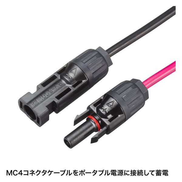 サンワサプライ ポータブルソーラーパネル(100W) BTL-SP1 1個
