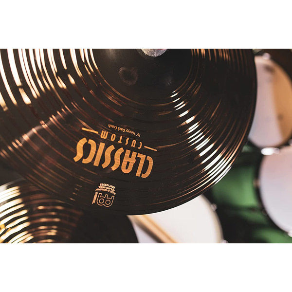 MEINL Classics Custom Dark Series クラッシュシンバル 16