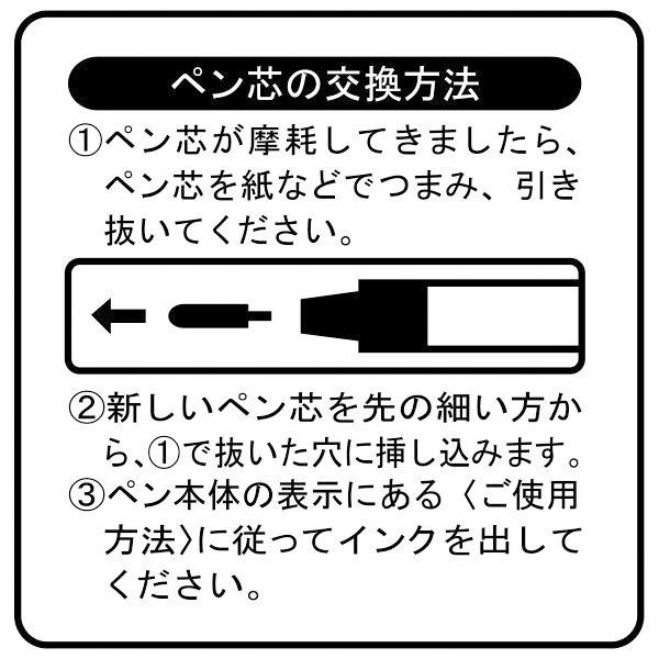 ブラックボードポスカ 白 PCE2508K1P.1 1セット（5本） - アスクル