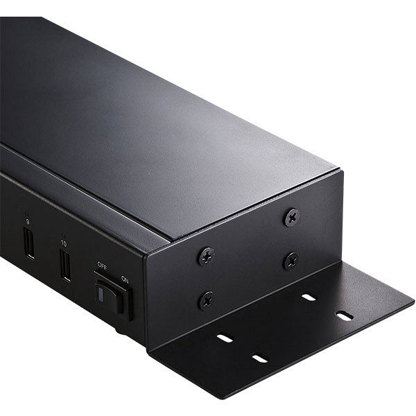 サンワサプライ USB充電器（10ポート・合計24A） ACA-IP61 1台