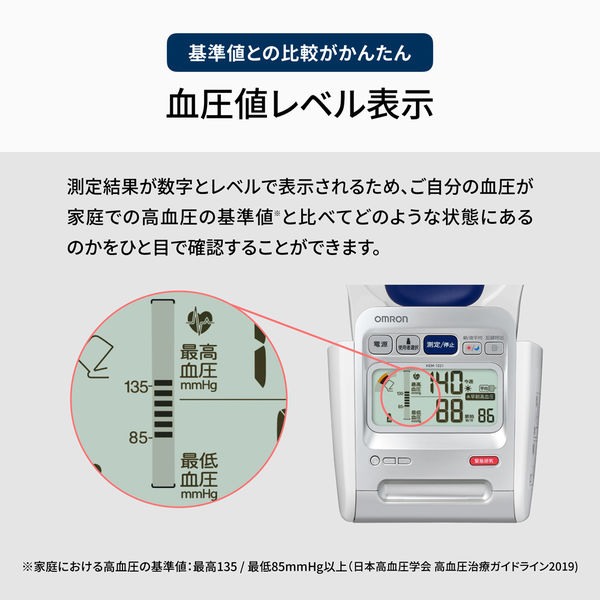 オムロンヘルスケア オムロン 上腕式血圧計 HCR-1802 1台 - アスクル