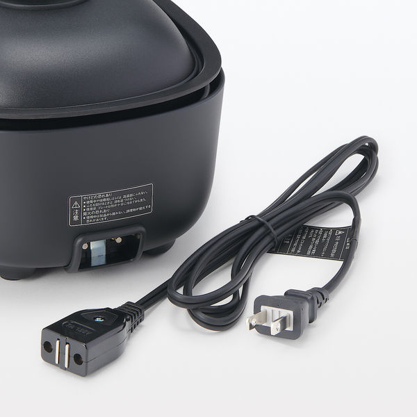 無印良品 深型ホットプレート MJ-HPFK2 良品計画 - アスクル