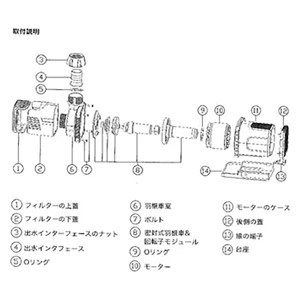 マリンテック　循環ポンプM100-100CF　可変流量式 淡水海水可 マリンテック 循環ポンプ 可変流量式 AC 100ー240V M100ー170CF