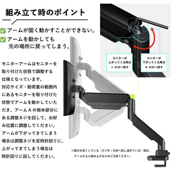 Pixio モニターアーム デュアル VESA ブラック PS2D-O 1台（直送品 