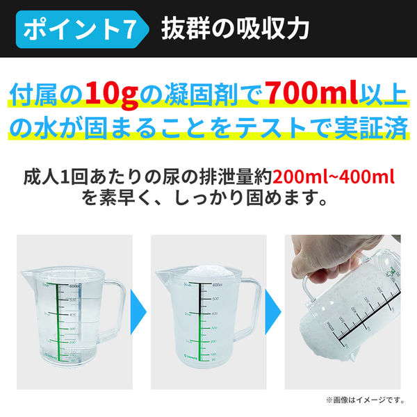 携帯トイレ 1袋(4回分) 非常用トイレ 15年長期保存 男女兼用