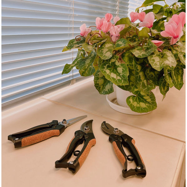角利産業 Gardening Pro コルクハンドル芽切鋏 70265 1個（直送