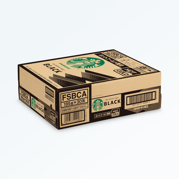 缶コーヒー】スターバックス MY COFFEE TIME ブラック 185g 1箱