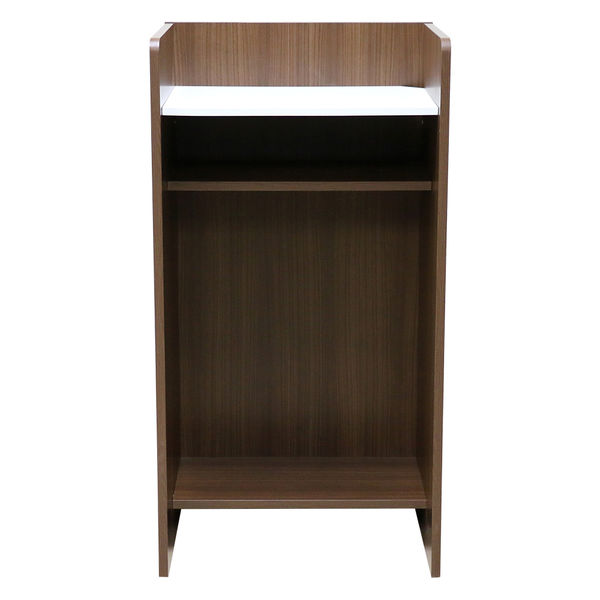 軒先渡し】友澤木工 日本製 木製演台 幅600×奥行450×高さ1150mm