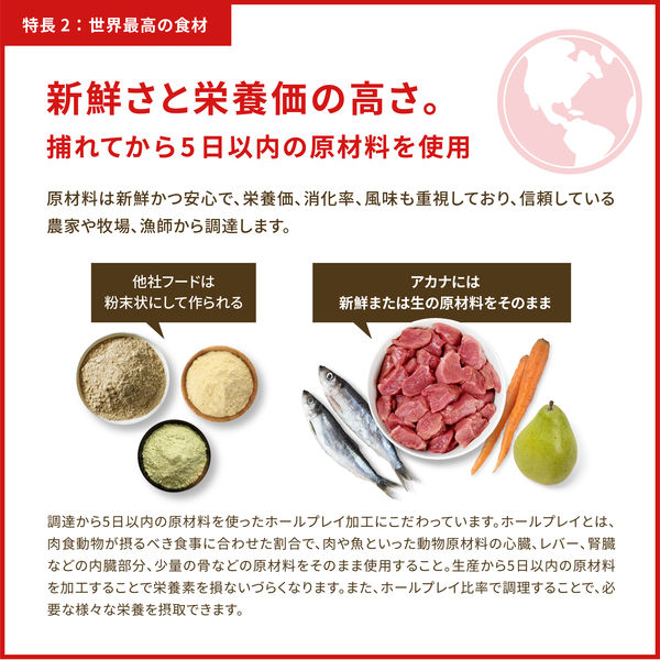 アカナライト&フィット2kg×1袋 アカナ・ライト＆フィット（全犬種成犬用）2kg｜【イワマ式犬猫