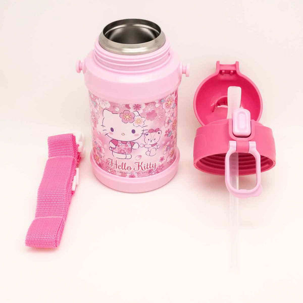 owala ハローキティ 水筒 ピンク 32oz 950ml HK Owala 32oz Pink Water Bottle, Sanrio Inspired Hello Kitty