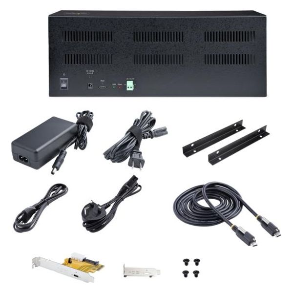PCI Express拡張ボックス PCIe x2接続 4x x1増設 4PCIE-PCIE