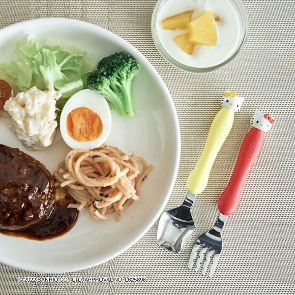KJC フォーク&スプーンケース付 ハローキティ 347205 1セット(12